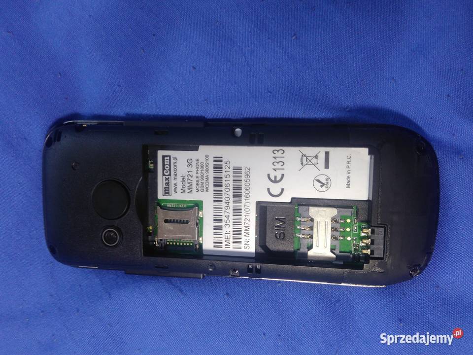 maxcom mm721 3g 721 telefon Sandomierz sprzedam