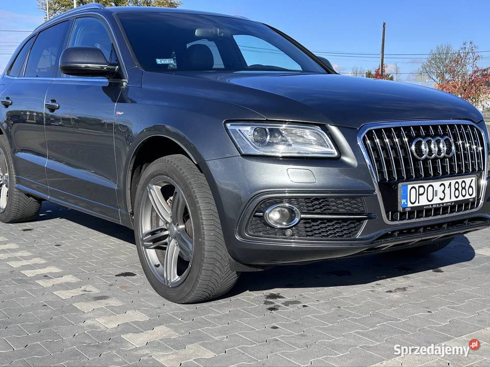 Audi Q5 20Tdi 190 Quattro 3x Sline napęd 4x4 opolskie Komprachcice sprzedam