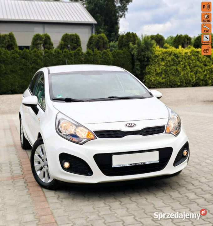 Kia Rio 14 Klima Alu EURO 5 III 2011 ABS Nowy Sącz