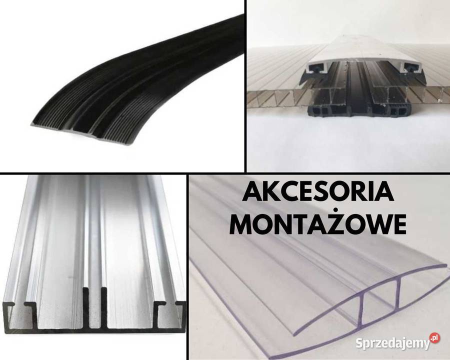 Poliwęglan komorowy i lity sprzedaż akcesoria