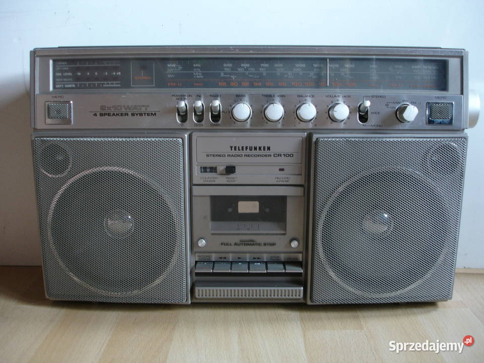 Radiomagnetofon TELEFUNKEN CR100 Zielona Góra
