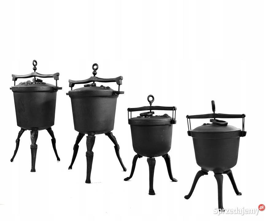 KOCIOŁEK MYŚLIWSKI 5L GARNEK ŻELIWNY POLSKI Grillowanie Radziszów sprzedam