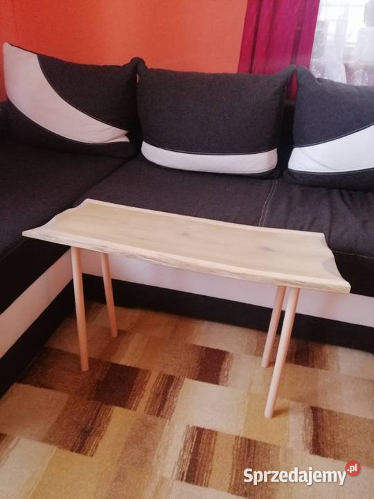 Dębowy stolik kawowy duży Łódź