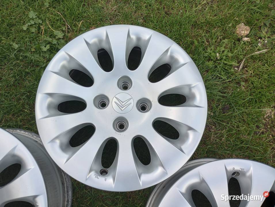 Alufelgi 15 4x108 Citroen C2 C3 C4 Xsara Włocławek