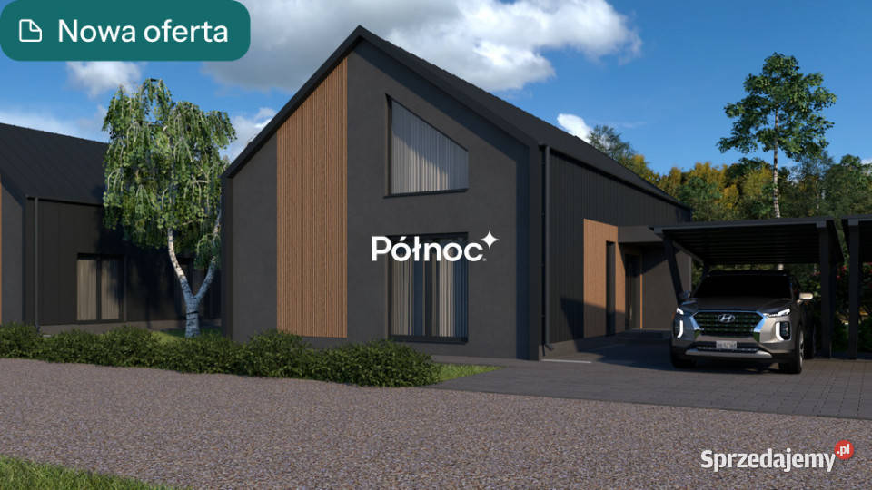 Styrzyniec 4 domy Las Nowoczesna technologia