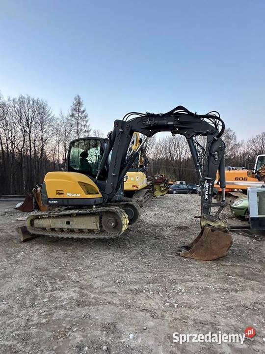 Koparka Gąsienicowa MECALAC 8MCR 8 MCR