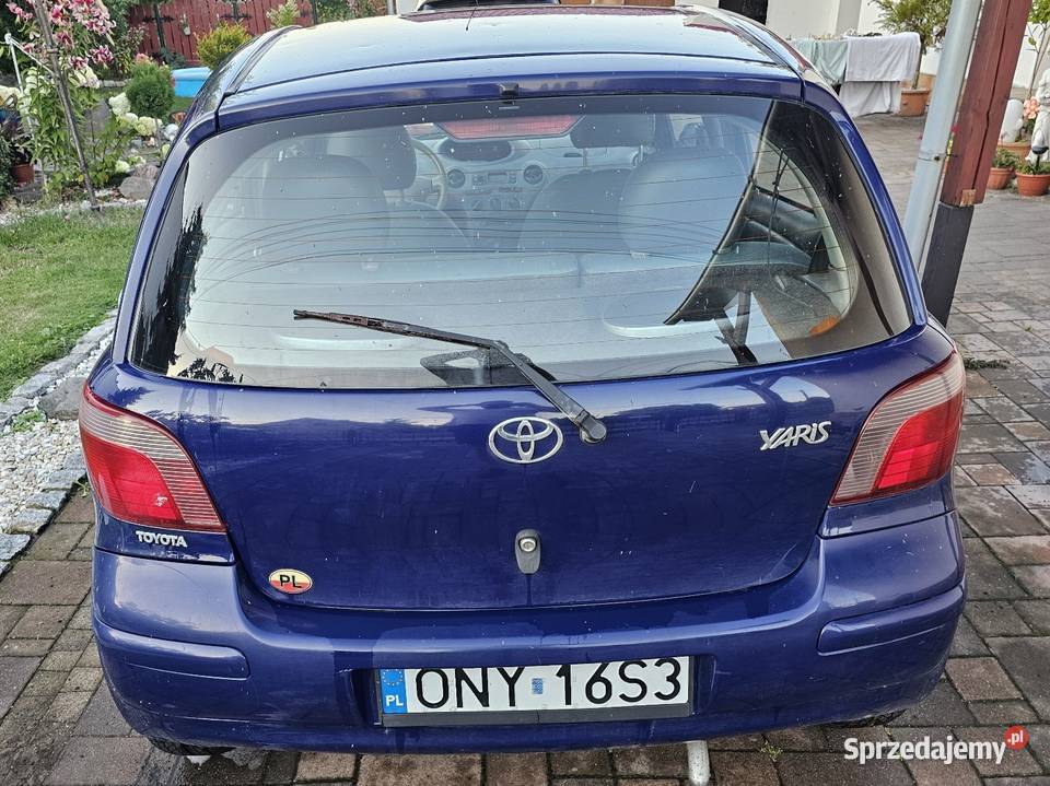 Toyota Yaris P1 10 1999 Nysa