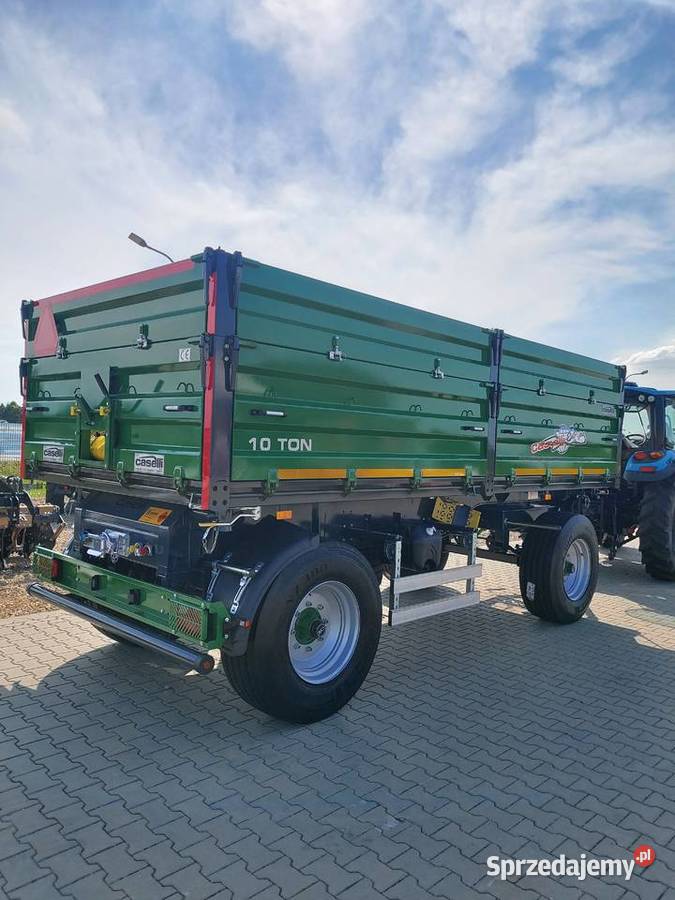 Przyczepa rolnicza 10 ton Caselli ŁM łódzkie Kutno