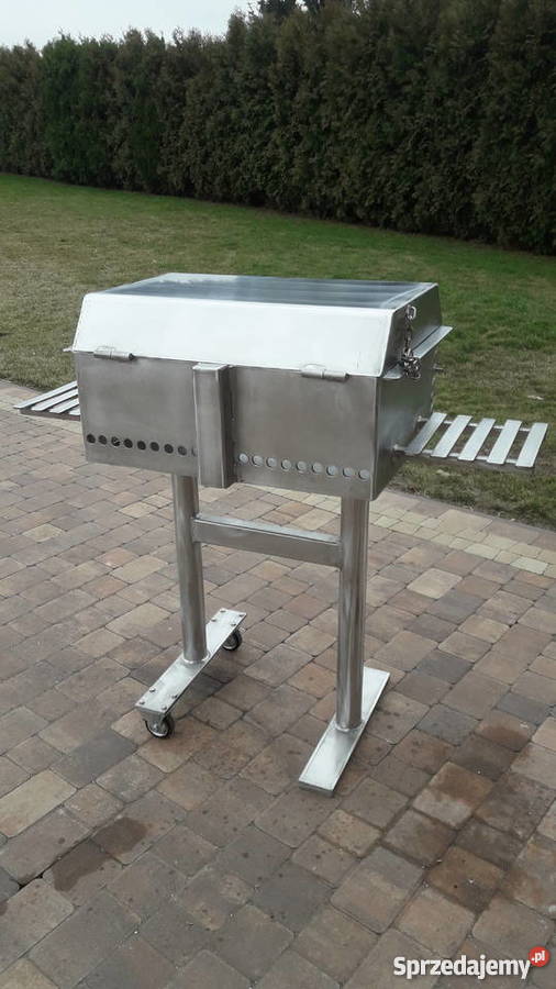 solidny grill ogrodowy blacha 5 mm nierdzewny Ogród Damasławek