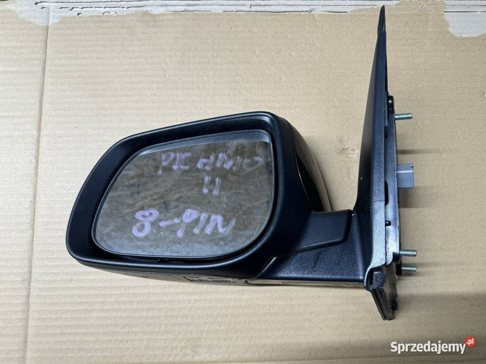 Lusterko zewnętrzne lewe Kia Picanto 2 II 1116 8 osobowe