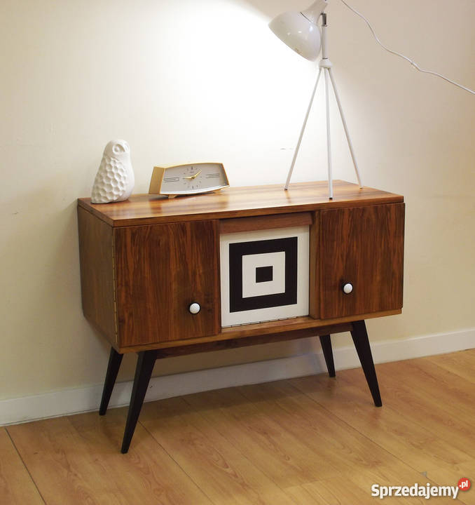 Konsola komoda szafka RTV z barkiem VINTAGE loft Warszawa