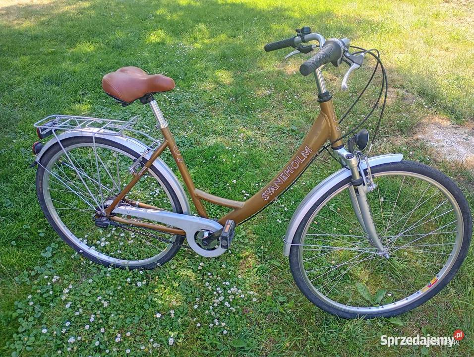 Damka rower miejski Alu 28 7 biegów w piaście Łuszczów Pierwszy