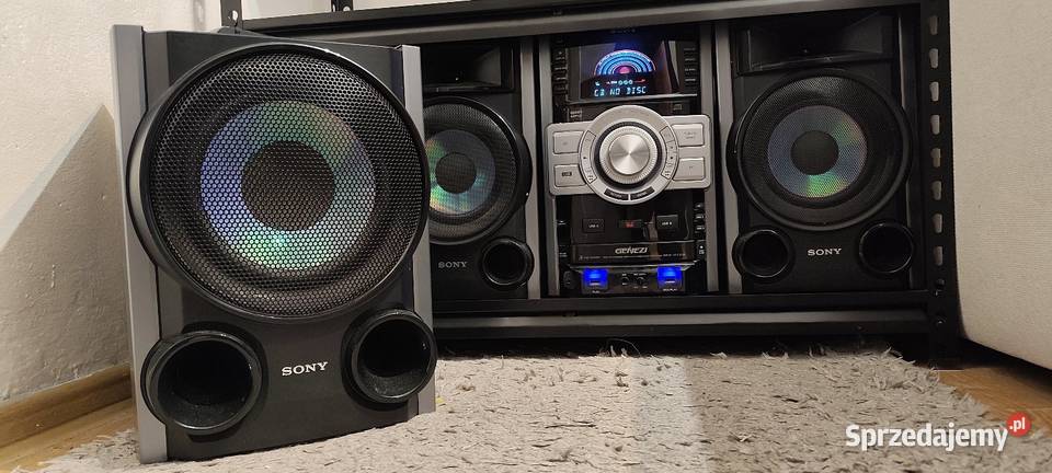 Wieża SONY GENEZI MHC GTZ3i Nowy Dwór Mazowiecki