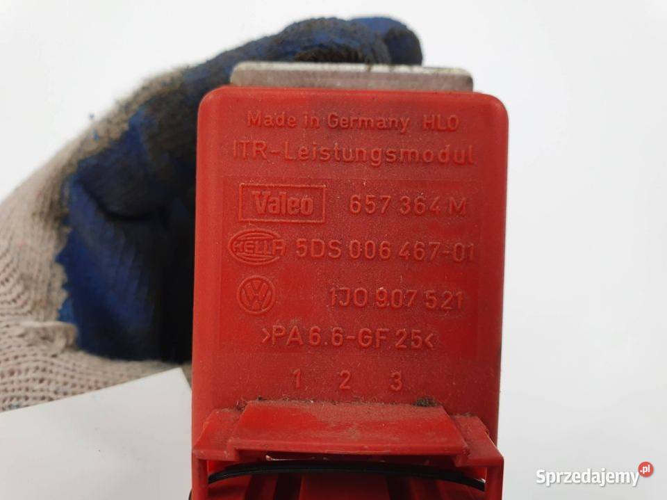 REZYSTOR DMUCHAWY SEAT TOLEDO 1J0907521 osobowe Lipno sprzedam