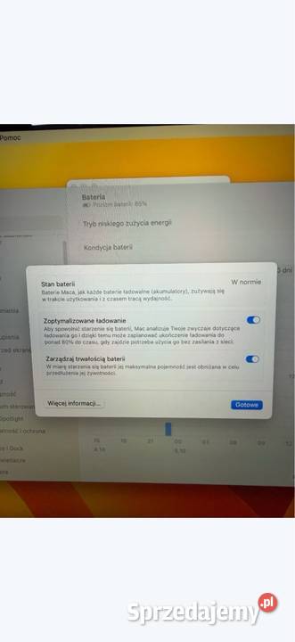 Apple Macbook Pro 2017 A1708 mazowieckie Ząbki