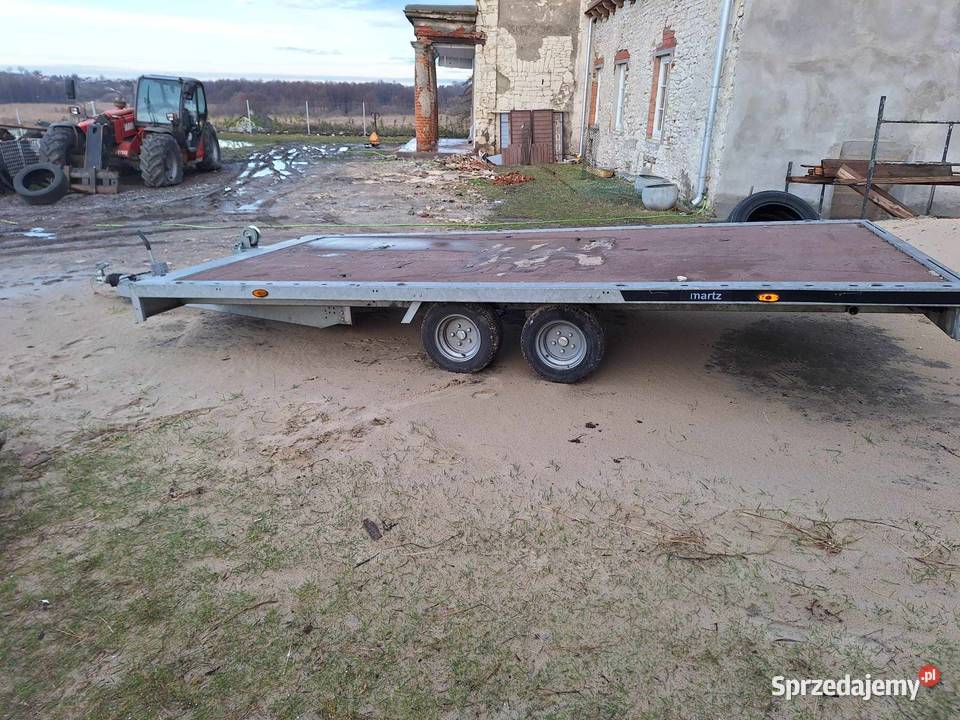 Laweta Martz 5x2m platforma najazdy FV 23