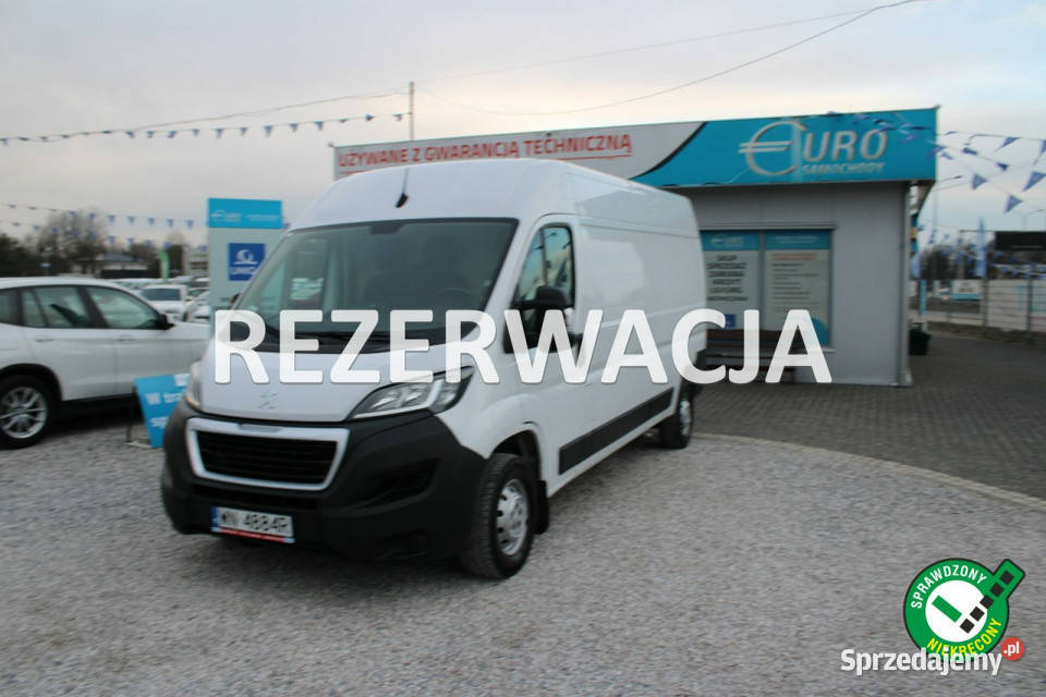 Peugeot Boxer L3H2 FVAT Gwarancja Salon vat1 serwisowany w ASO