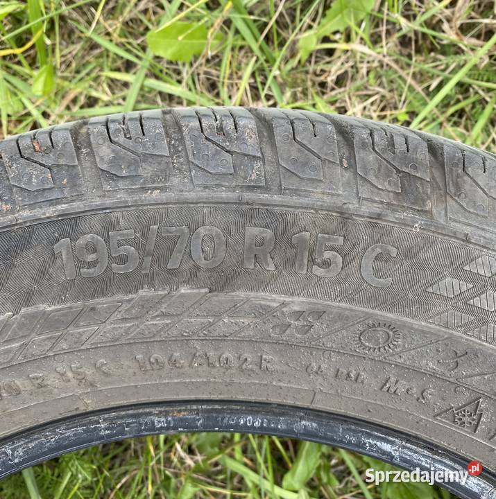 opony 19570 15C Continental VanContact 4 Season Dąbrowa Górnicza sprzedam