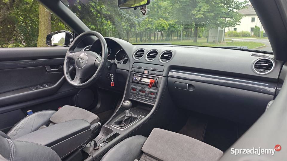 Audi A4 Cabrio 24 V6 manual BBS Sline gleba klimatyzacja sprzedam