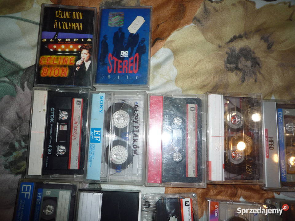 kasety magnetofonowe vhs Płyty i kasety podkarpackie Chmiel