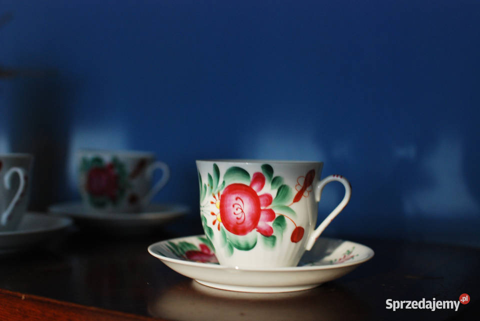 filiżanki Handgemalt Ostfriesland Gdynia