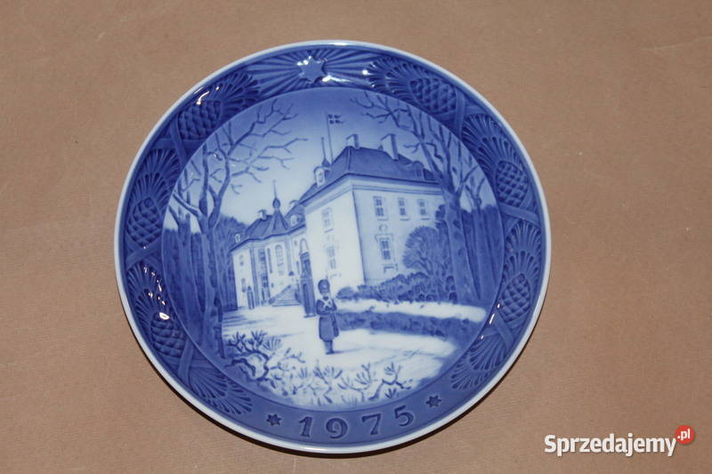Talerz kolekcjonerski Royal Copenhagen 1975 993 Szczecin