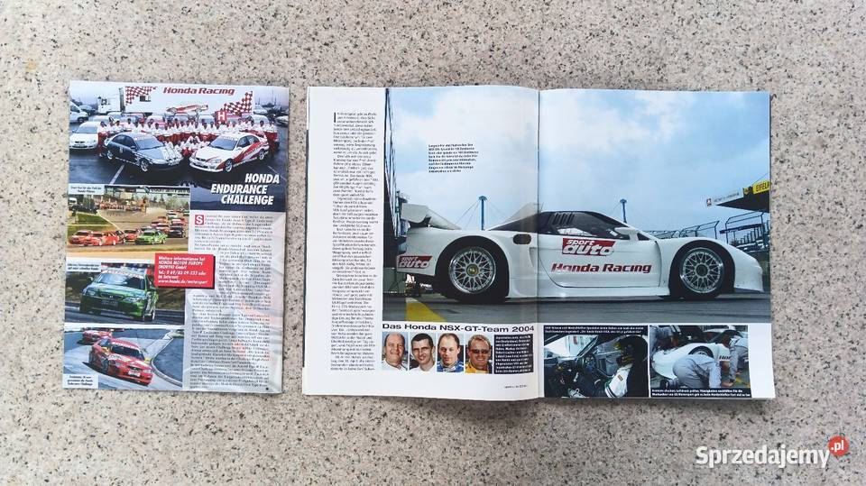 HONDA NSXR 24h Projekt 2004 Honda Racing Bytom