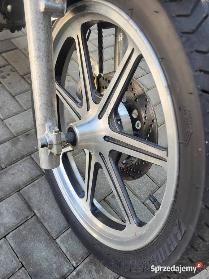 Kawasaki EN500A EN 500 A 1992 FELGA PRZÓD stalowe Nowy Tomyśl