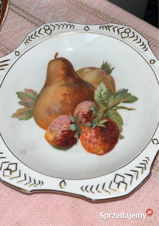 Patera czeska porcelana z manufaktury Victoria pomorskie Gdańsk sprzedam