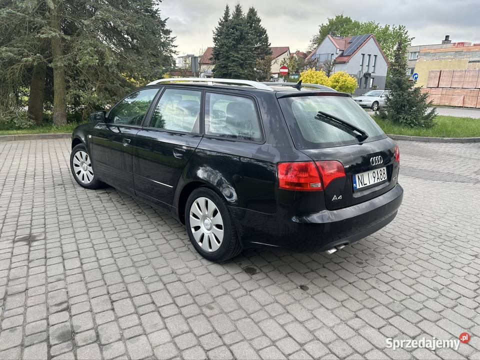 Audi A4b7 20 tdi 140 okazja czarny sprzedam