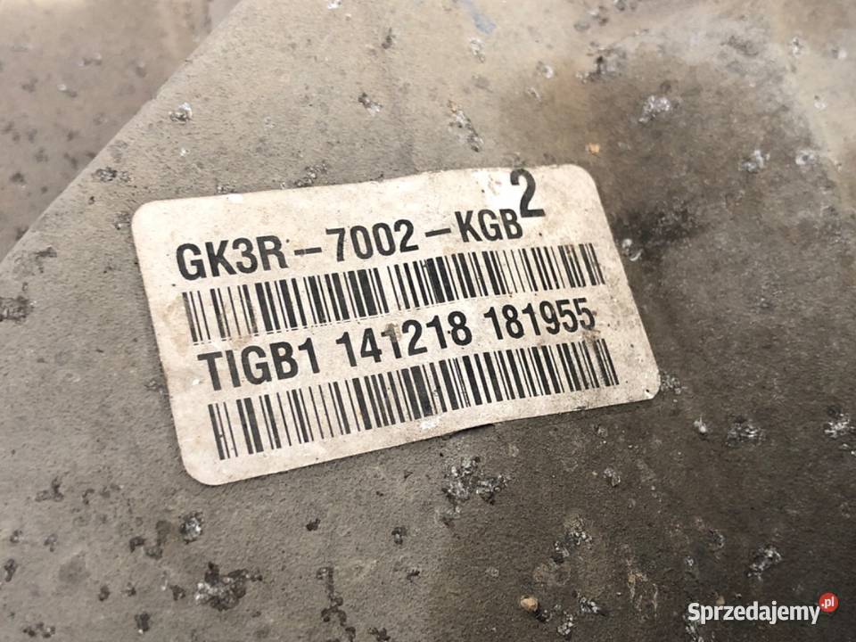 SKRZYNIA BIEGÓW FORD TRANSIT VI GK3R7002KGB 20