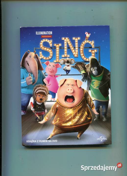 SING książka z filmem DVD Szczecin