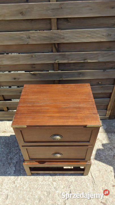 Komoda kolonialna drewniana szafka nocna Warszawa