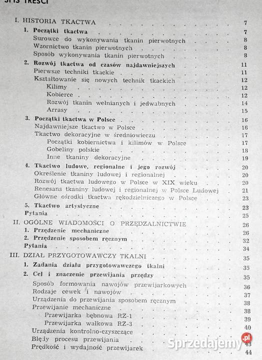 Tkactwo rękodzielnicze Zofia Krzeptowska Józef lubelskie sprzedam