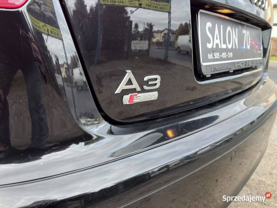 Audi A3 Sportback 14 Climatronic Xenon Navi GPS kurtyny powietrzne śląskie Częstochowa