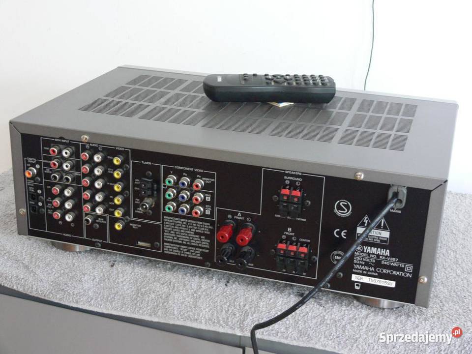 Amplituner Yamaha RXV357 RDS pilot WYSYŁKA Jasło