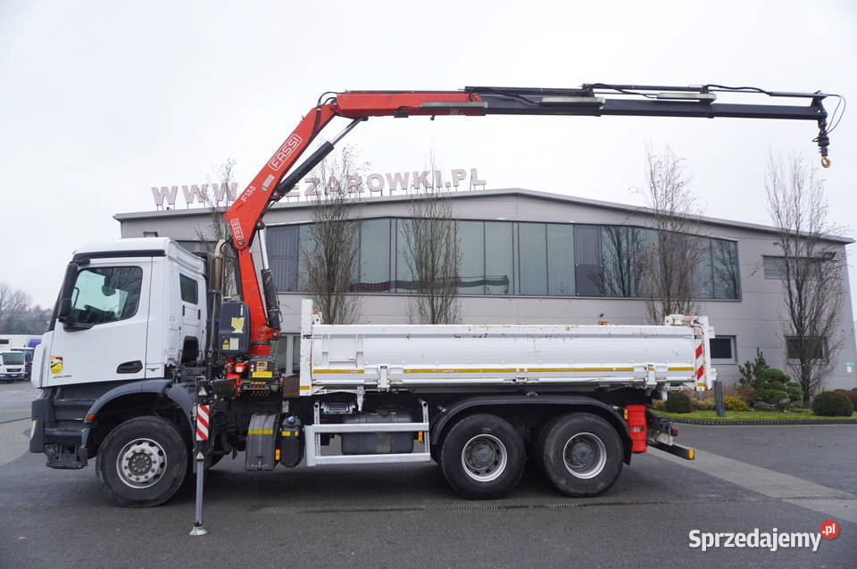 MercedesBenz Arocs 2636 6x4Wywrotka 2stronnaHDS Kraków