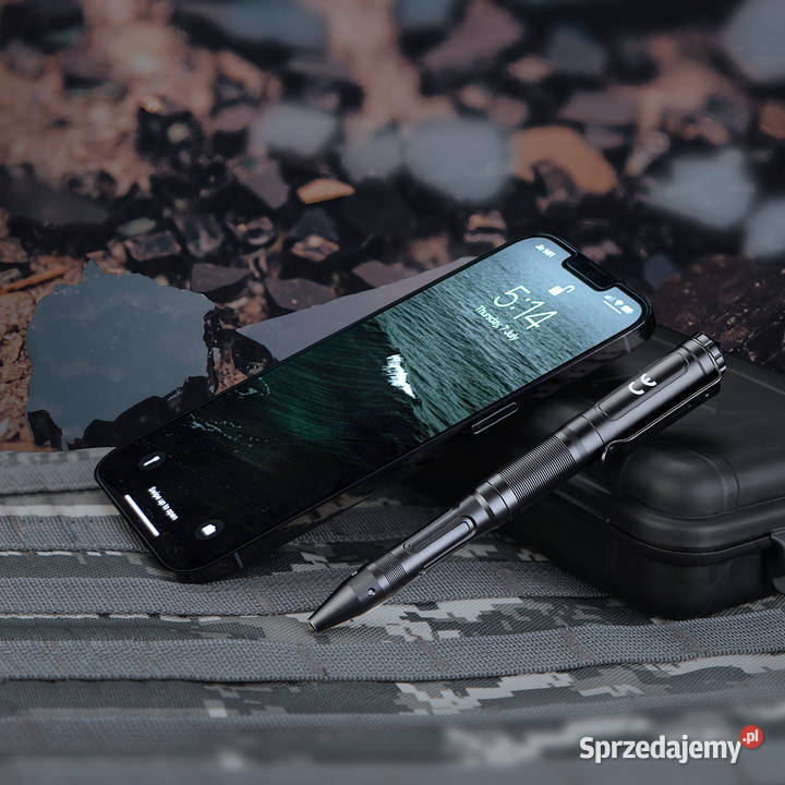 Długopis z latarką Fenix T6 czarny