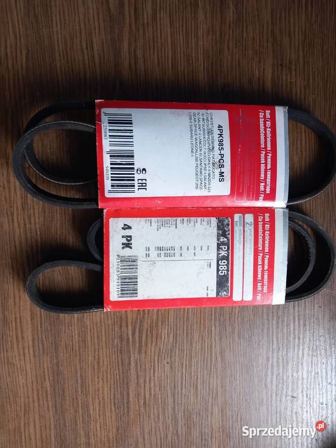 Gaz gazela pasek klinowy 4PK985 małopolskie Kraków