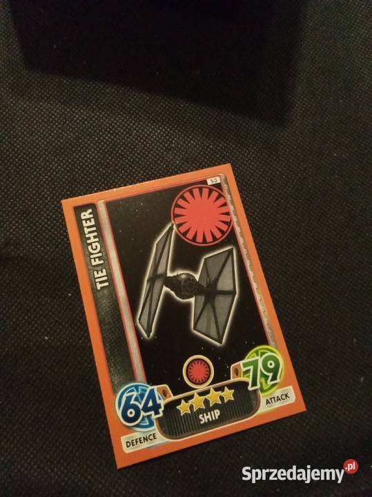 Karta Star wars force attax tie fighter Warszawa