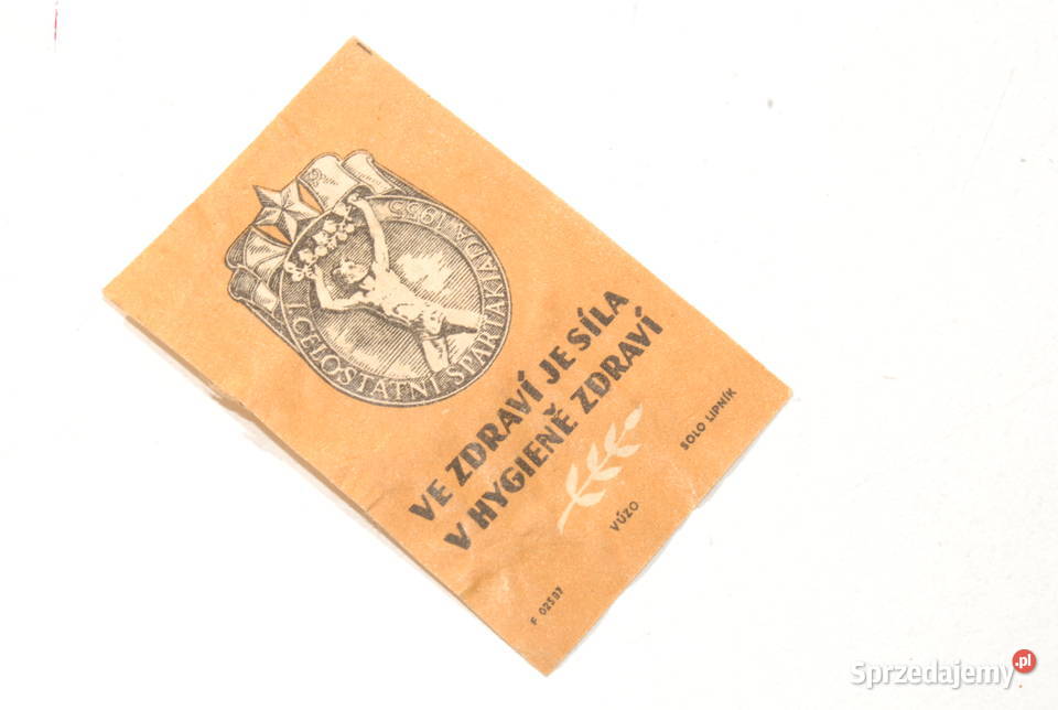 Stara etykieta zapałczana Czechosłowacja unikat sprzedam