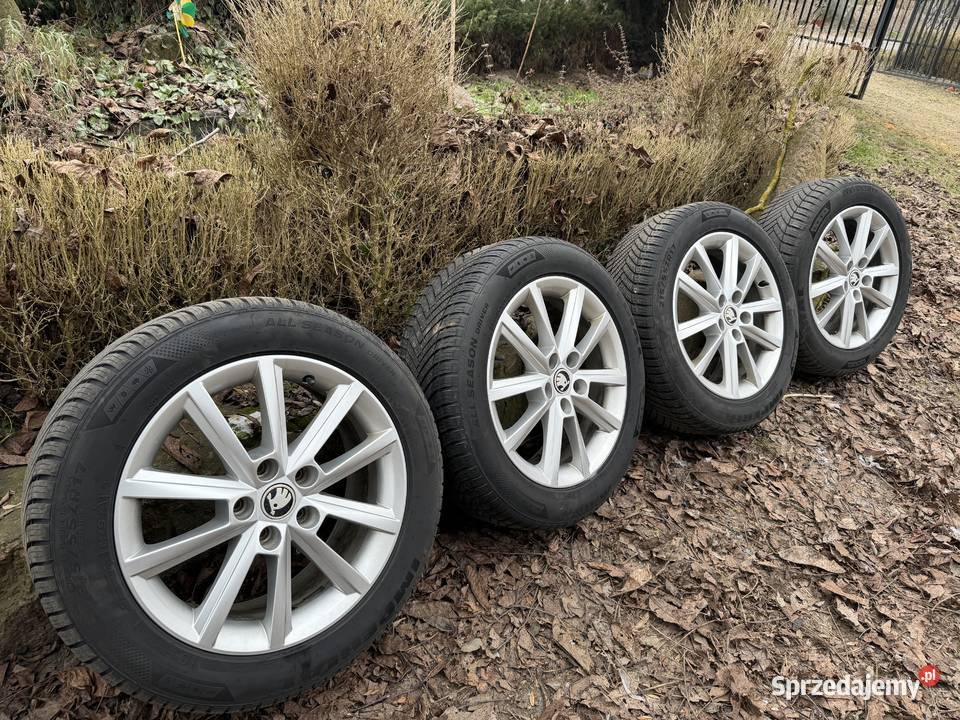 Alufelgi oryg Skoda 17 5x 112 Octavia Yeti Góra