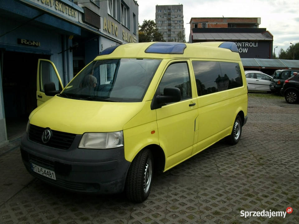 Volkswagen Transporter Sanitarka Przewozowa T5 śląskie Katowice
