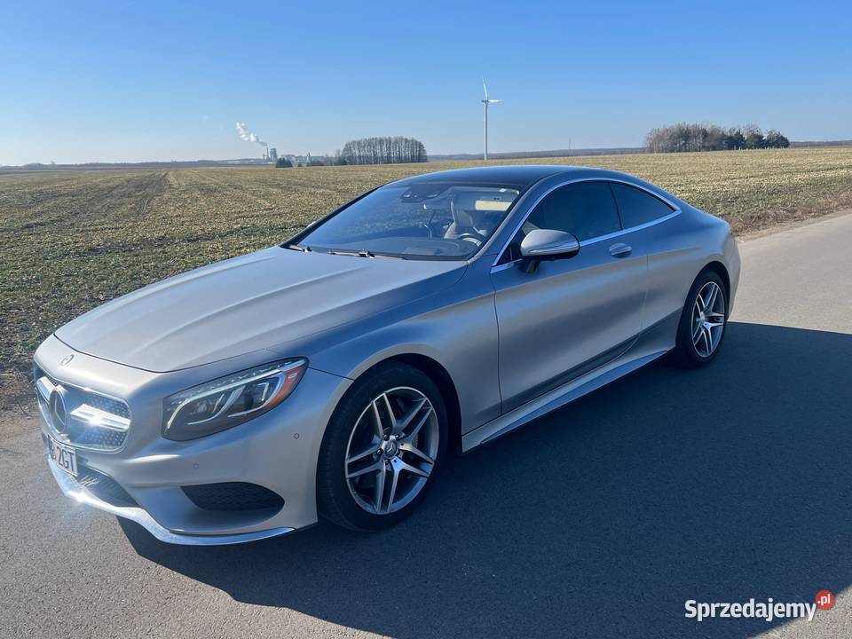 MercedesBenz Klasa S coupe 550 4Matic 7GTRONIC podlaskie Białystok