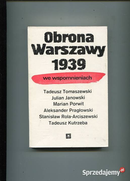Obrona Warszawy 1939 we wspomnieniach