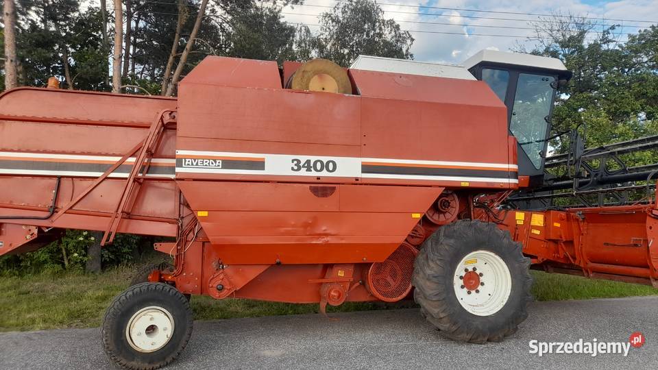 Kombajn Laverda 3400 nieuszkodzony Zbożowe Lubień Kujawski