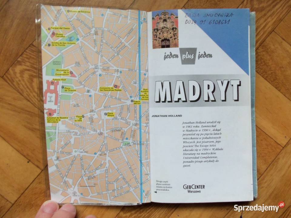 Madryt przewodnik plan miasta Głuchołazy