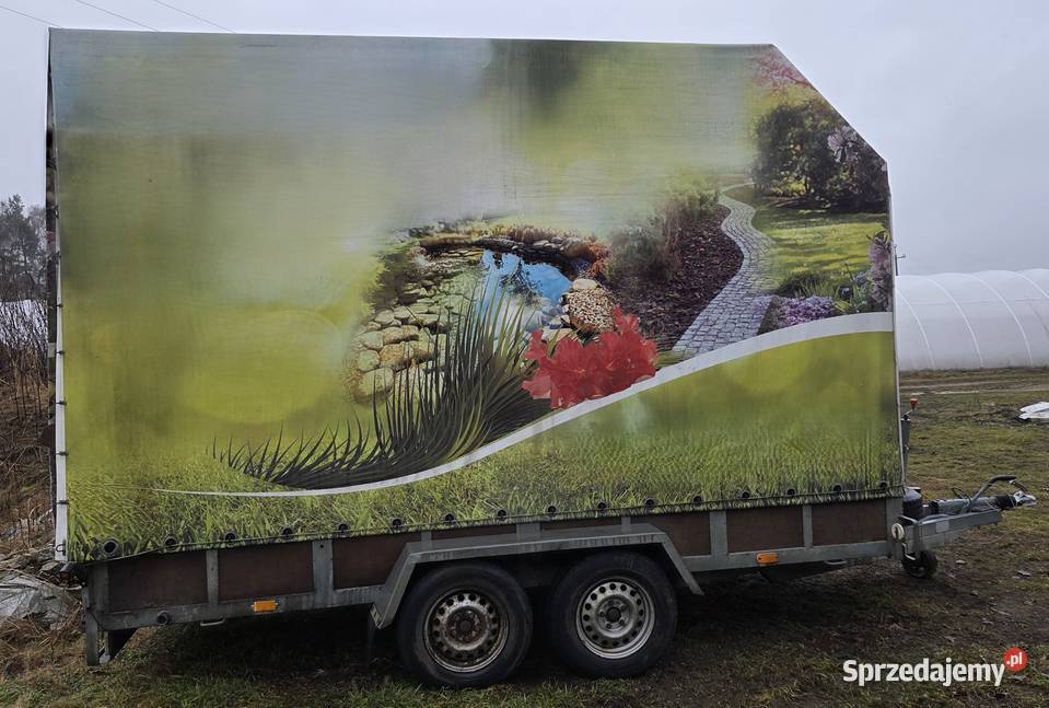 przyczepa pod koparkę ładowarkę Pozostałe Tarnów