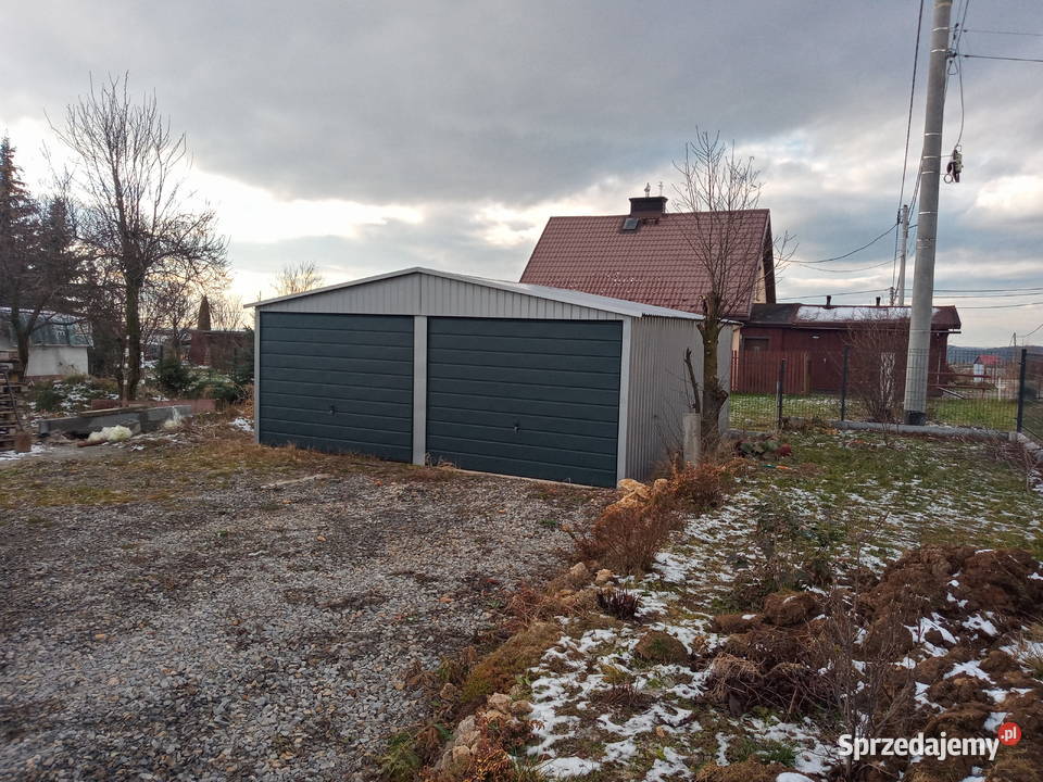 Garaż blaszany 6x58 Czechowice-Dziedzice