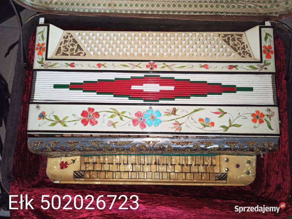 akordeon Weltmeister AMIGO 80 basów EŁK Ełk